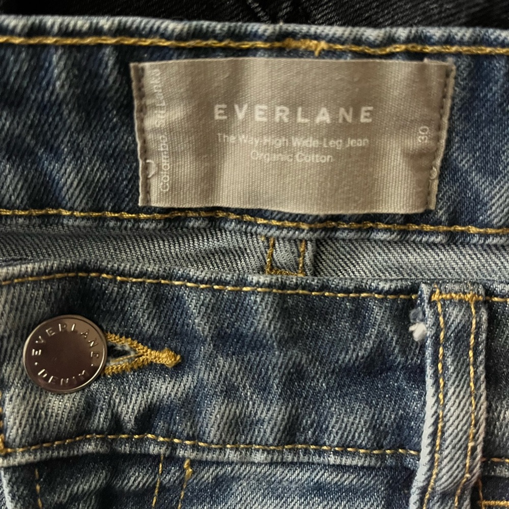 Everlane way high wide leg Jean